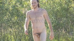 Horny American bisexual Riley Rodriguez stroking out a huge cum load at Island Studs 0 image gay porn 300x169 - Island Studs sexy ginger American Riley Rodriguez shows off his pink asshole jerking his thick uncut cock